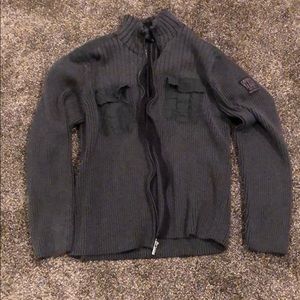 Calvin Klein Sweater. Full Zip.